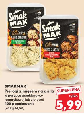 SMAKMAK Pierogi z mięsem na grilla