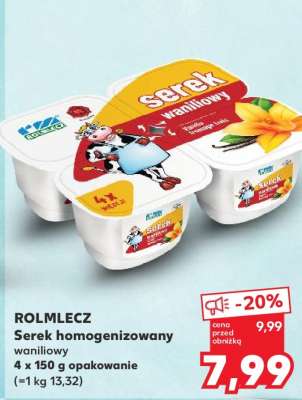 ROLMLECZ Serek homogenizowany waniliowy