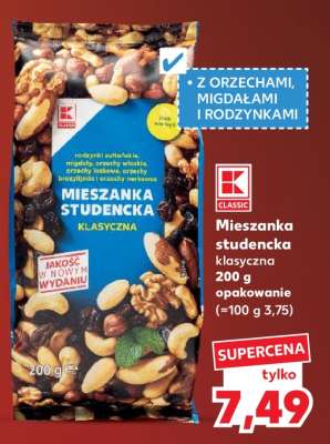 Mieszanka studencka klasyczna