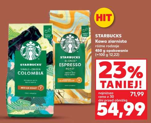 STARBUCKS Kawa ziarnista różne rodzaje