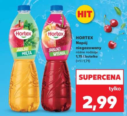 HORTEX Napój niegazowany różne rodzaje