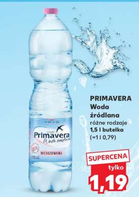 PRIMAVERA Woda źródlana