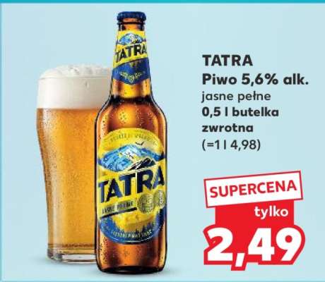 TATRA Piwo 5,6% alk.