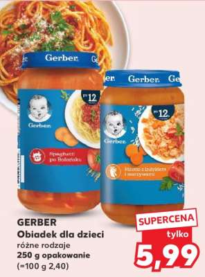GERBER Obiadek dla dzieci
