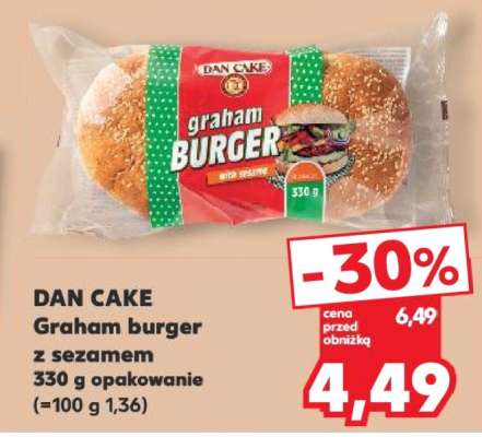 DAN CAKE Graham burger