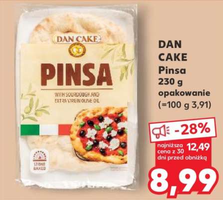 DAN CAKE Pinsa 230 g opakowanie