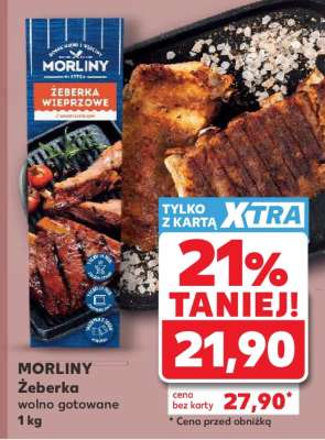 MORLINY Żeberka wolno gotowane 1 kg