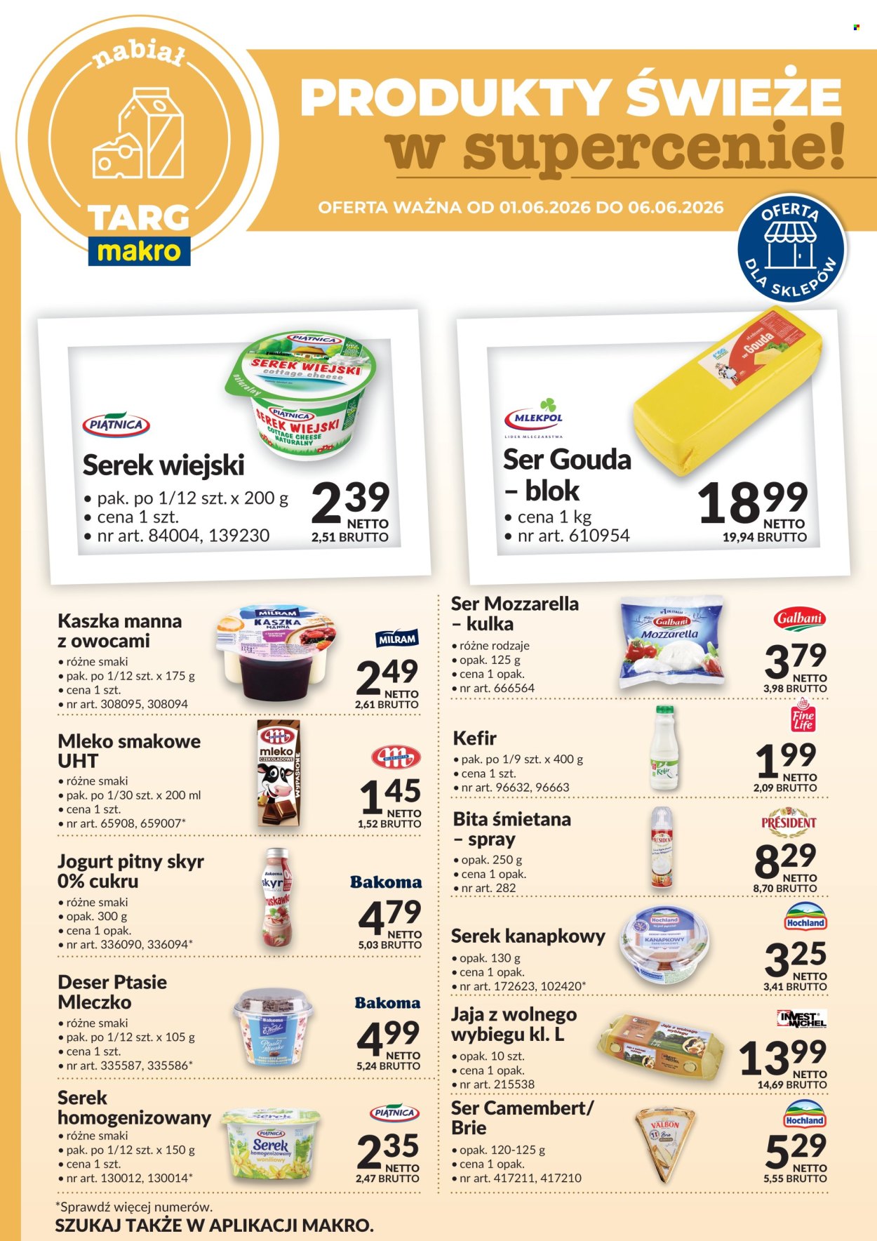 Gazetka Makro - 1.06.2026 - 6.06.2026. Strona 1