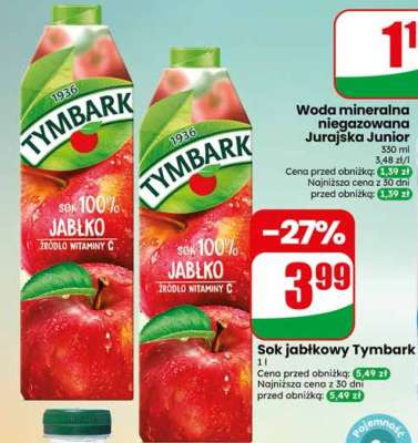 Sok jabłkowy Tymbark