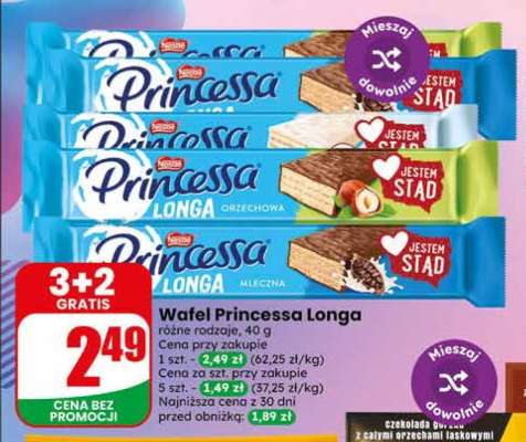WAFEL PRINCESSA LONGA