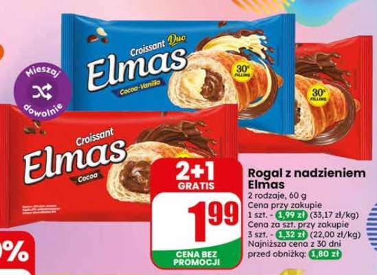 Rogal z nadzieniem Elmas