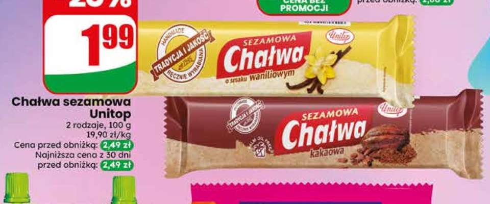 Chałwa sezamowa Unitop