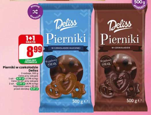 Pierniki w czekoladzie Deliss