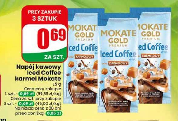Napój kawowy Iced Coffee karmel Mokate