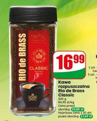 Kawa rozpuszczalna Rio de Brass Classic