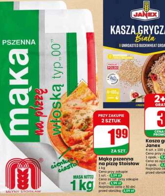 Mąka pszenna na pizzę Stoisław