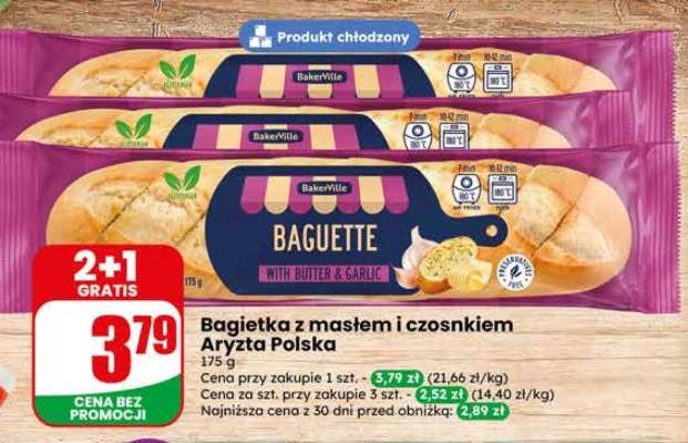 Bagietka z masłem i czosnkiem Aryzta Polska