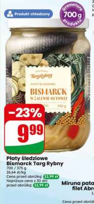Płaty śledziowe Bismarck Targ Rybny