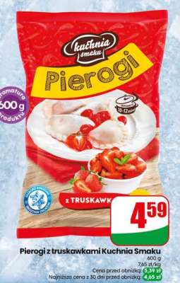 Pierogi z truskawkami Kuchnia Smaku