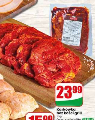 Karkówka bez kości grill