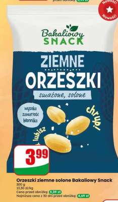 Orzeszki ziemne solone Bakaliowy Snack