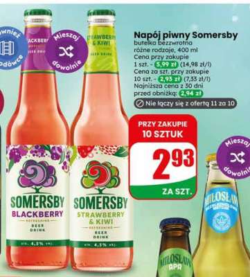 Napój piwny Somersby