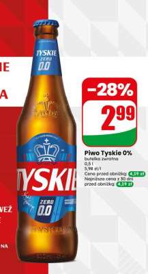 Piwo Tyskie 0%