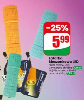 Latarka kieszonkowa LED