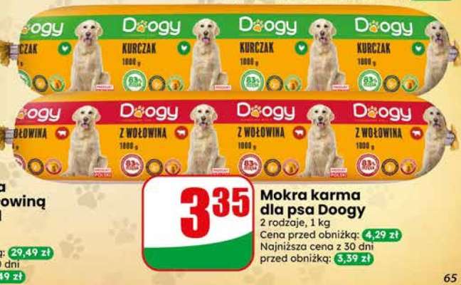 Mokra karma dla psa Doogy