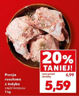 Porcja rosołowa z indyka