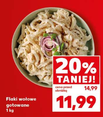 Flaki wołowe gotowane 1 kg
