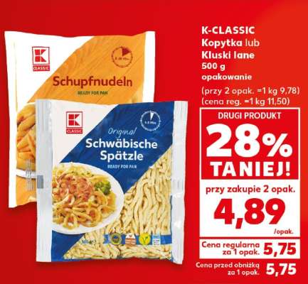 K-CLASSIC Kopytka lub Kluski lane