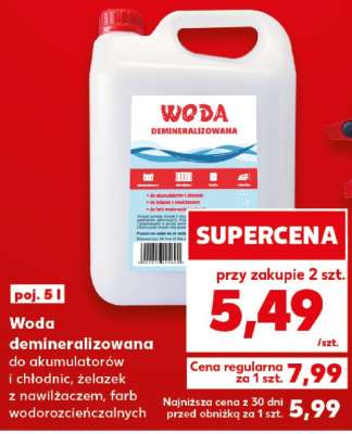 Woda demineralizowana