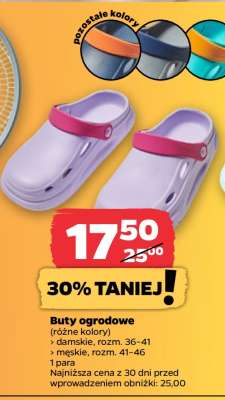 Buty ogrodowe