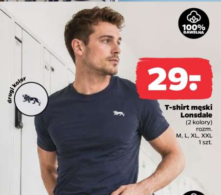 T-shirt męski Lonsdale
