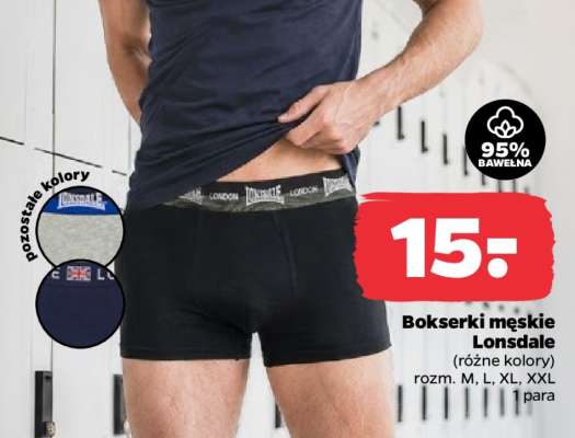 Bokserki męskie Lonsdale