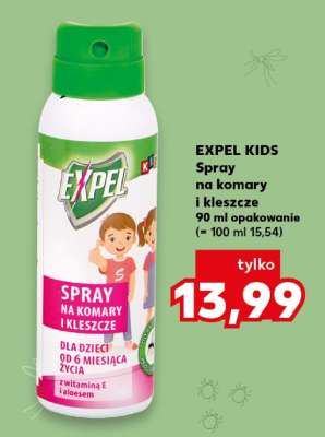 EXPEL KIDS Spray na komary i kleszcze