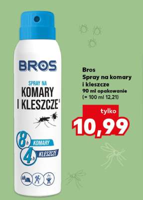 BROS Spray na komary i kleszcze