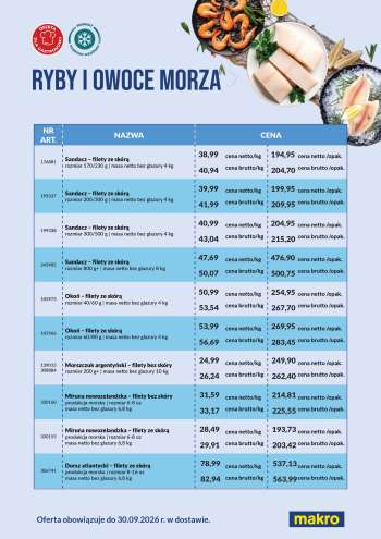 Gazetka Makro - 1.06.2026 - 30.09.2026.