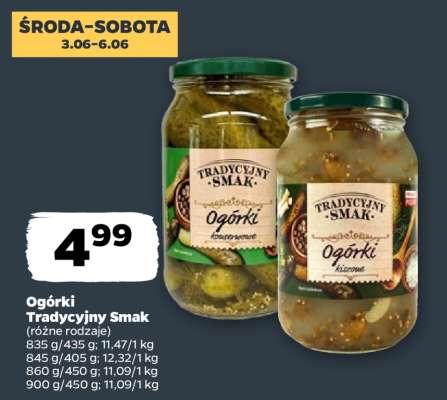 Ogórki Tradycyjny Smak