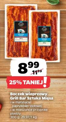 Boczek wieprzowy Grill Bar Sztuka Mięsa