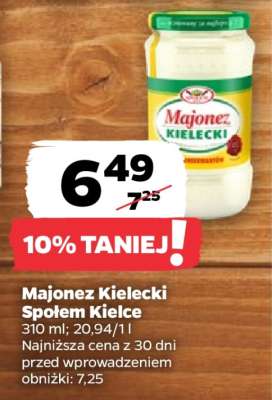 Majonez Kielecki Społem Kielce