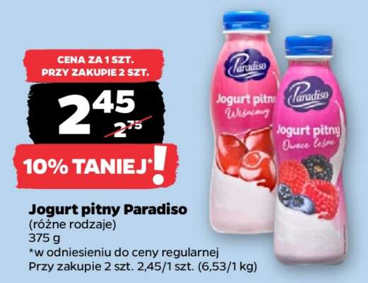 Jogurt pitny Paradiso