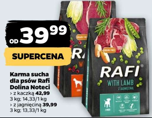 Karma sucha dla psów Rafi Dolina Noteci z jagnięciną