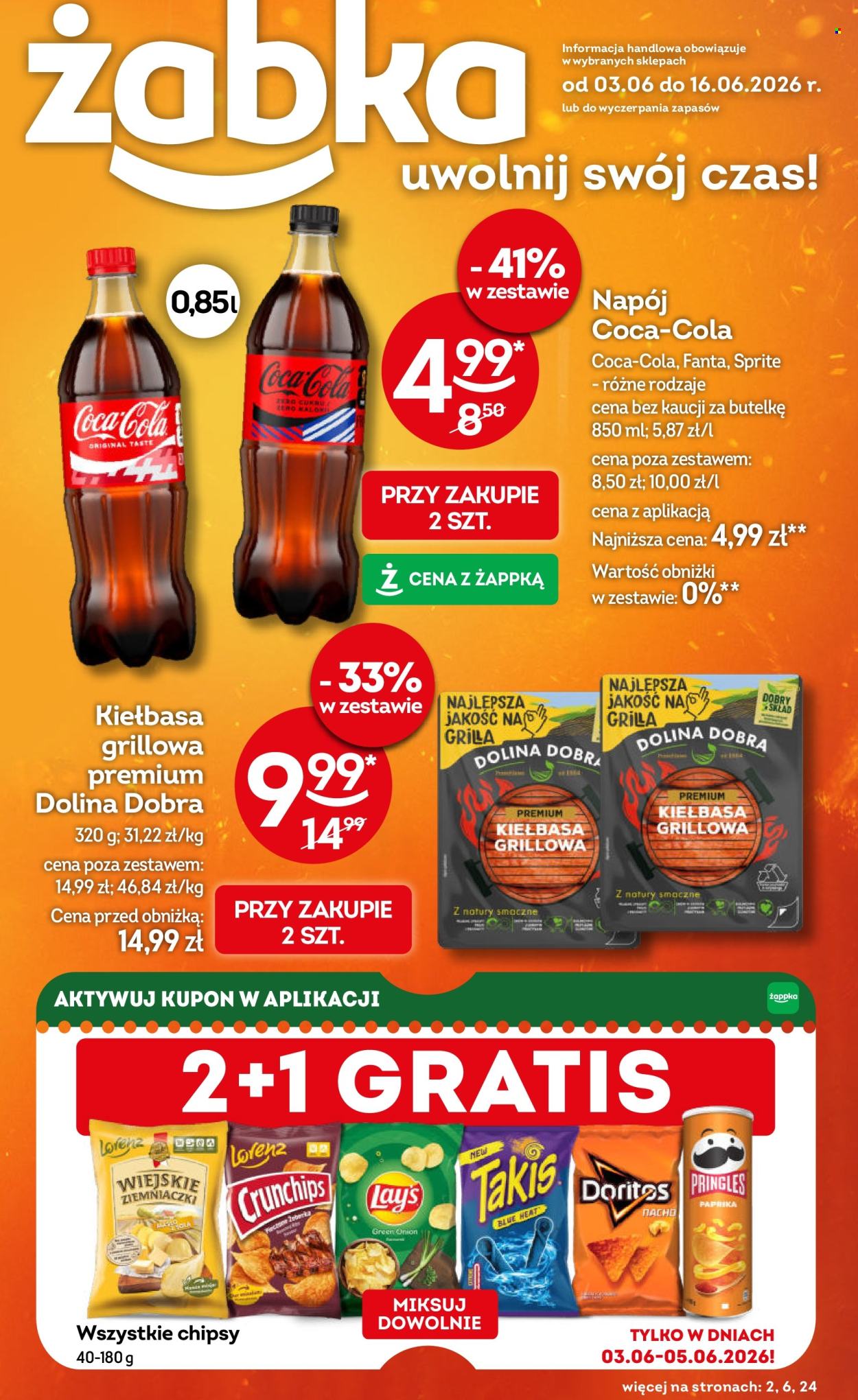 Leták Żabka - 3.6.2026 - 16.6.2026. Strana 1