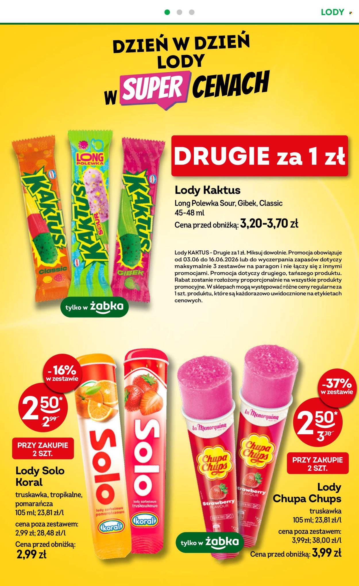 Leták Żabka - 3.6.2026 - 16.6.2026. Strana 69