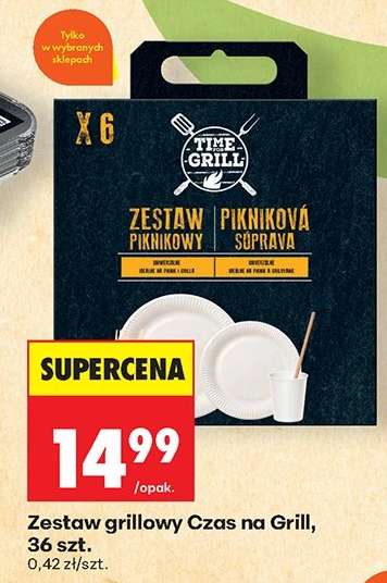 Zestaw grillowy Czas na Grill, 36 szt.