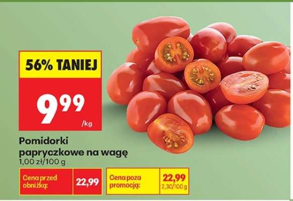 Pomidorki papryczkowe na wagę