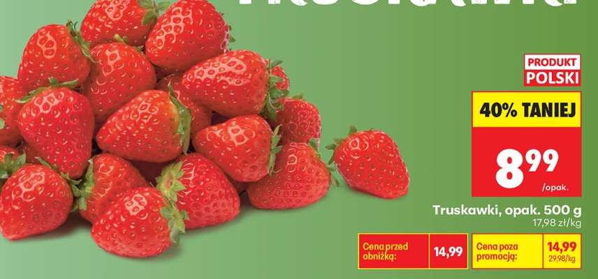 Truskawki Opak. 500 g