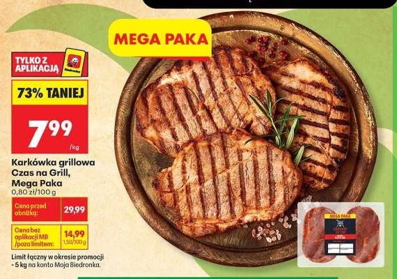 Karkówka grillowa Czas na Grill Mega Paka